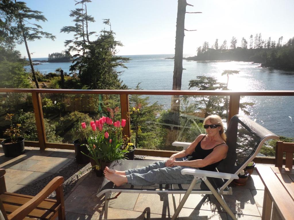 Reef Point Oceanfront Bed And Breakfast Ucluelet Camera foto